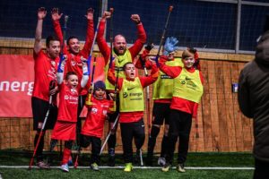 „To jak spotkanie z Lewandowskim”. Ampfutbolowi juniorzy zachwyceni treningiem z reprezentacją Polski