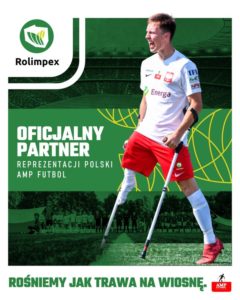 Rolimpex Oficjalnym Partnerem reprezentacji Polski Amp Futbol!