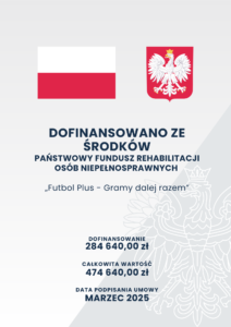 Ogólnopolska kampania​ społeczna -” Futbol Plus – Gramy dalej Razem”